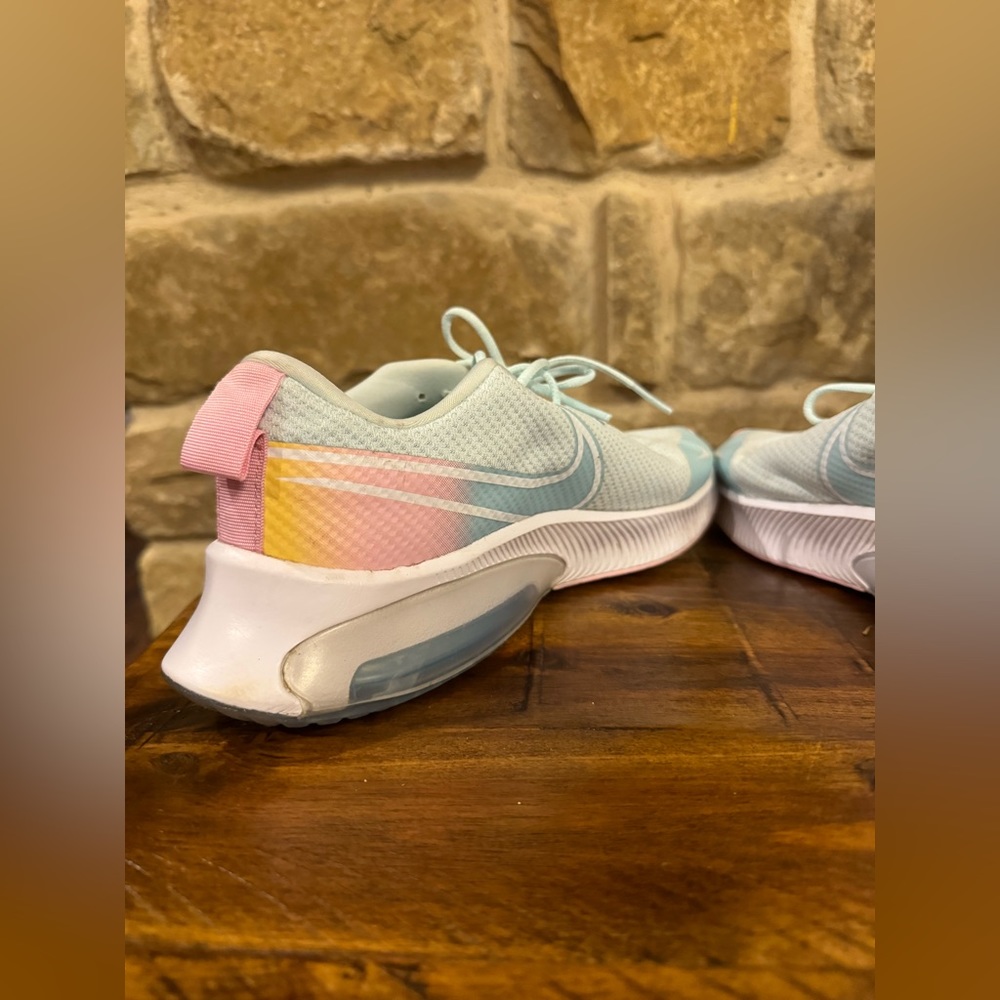 Nike Air Zoom Arcadia SE GS Glacier Blue Pink Melon Sneakers Y6.5/Women’s 8.5 - Picture 7 of 9